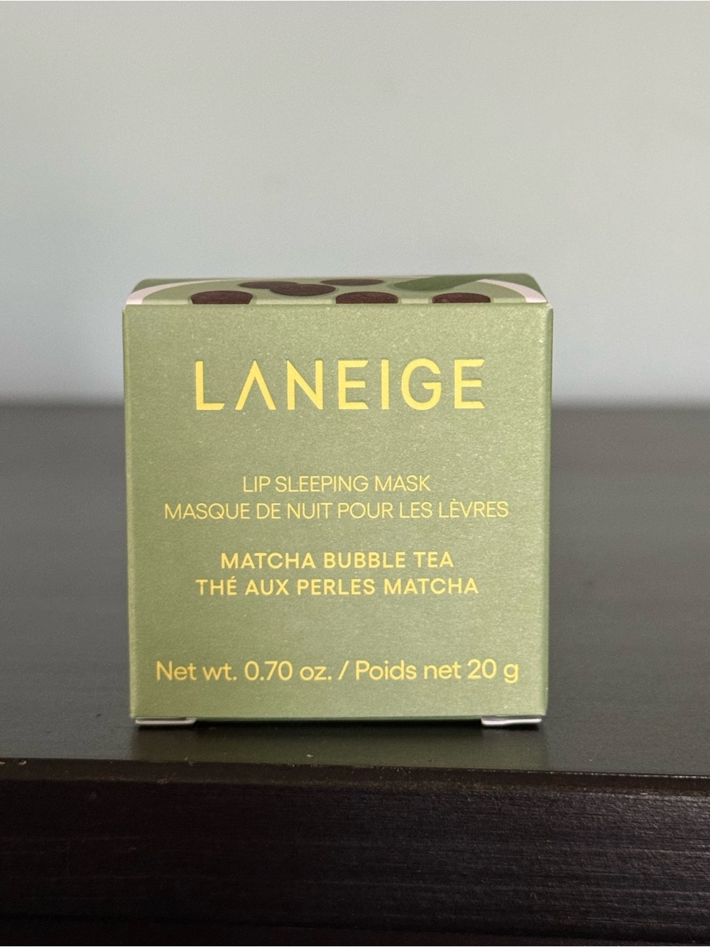LANEIGE Matcha Bubble Tea Lip Sleeping Mask - NEW